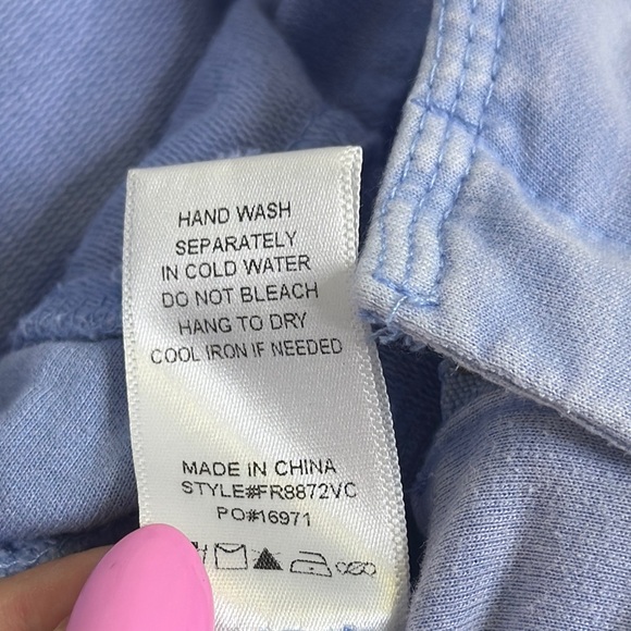 Fate Light Blue Jumpsuit - Picture 9 of 9